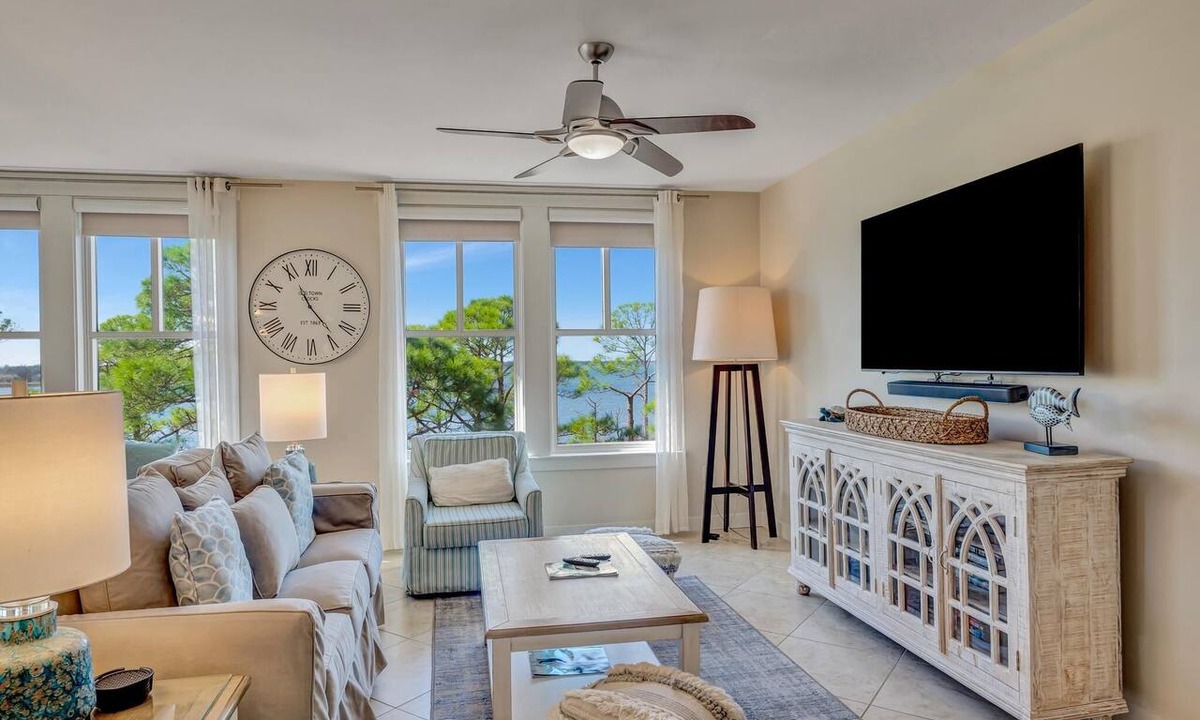Baytowne Wharf Condo | 3BR Bahia Condo ~ Sunset Views Included!