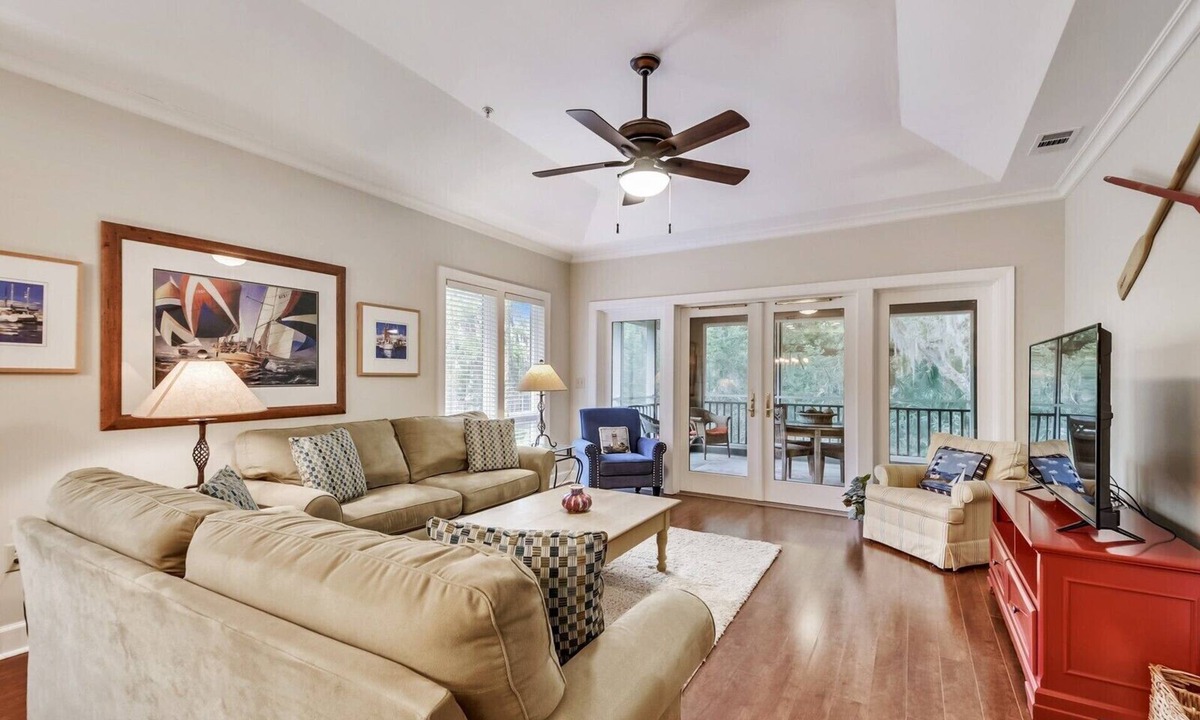 Palmetto Dunes Villa | 8122 Wendover Dunes - Large Screened Porch | Short Walk to Beach |