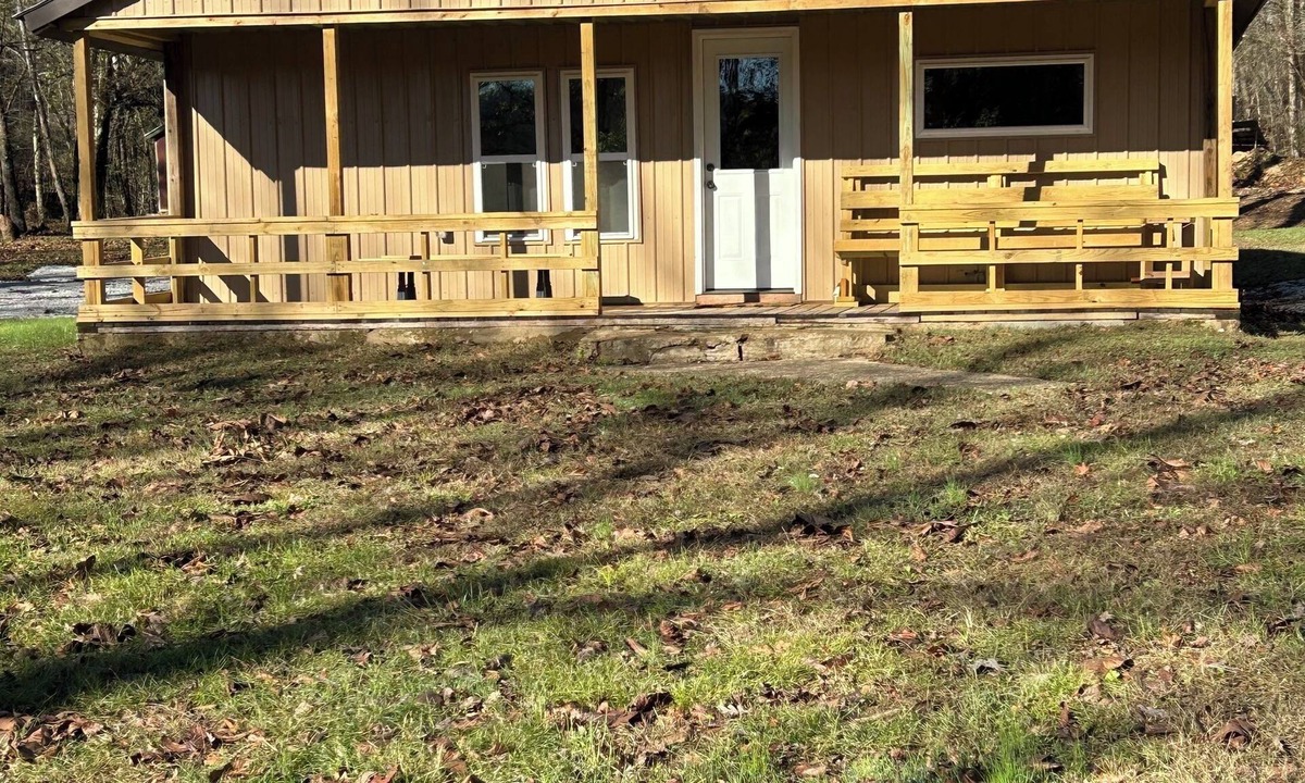 Elkins Cabin | Access the trails just across the road from the cabin. Plenty of parking.