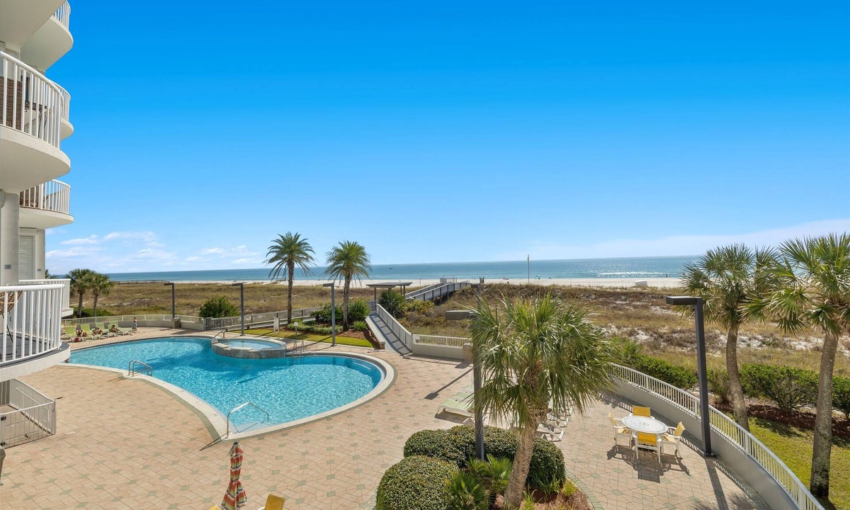 Ono Island Condo | Beach Front in Perdido Key, Pool, Hot tub, Balcony