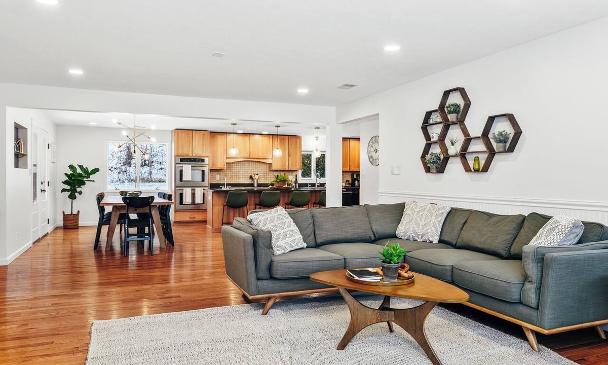 Suttons Bay House | Birch House | Sauna, Nursery + Pet-Friendly | Private Grand Traverse Bay Access