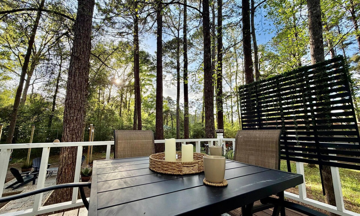 Hattiesburg Cottage | Black Creek Hideaway - Relax & Recharge in a Woodland Cottage