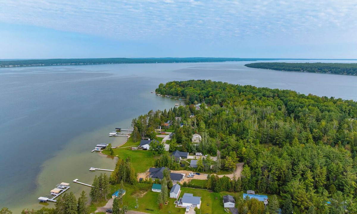 Indian River House | Boat Friendly Mullett Lake Home 3 Mi to Marina