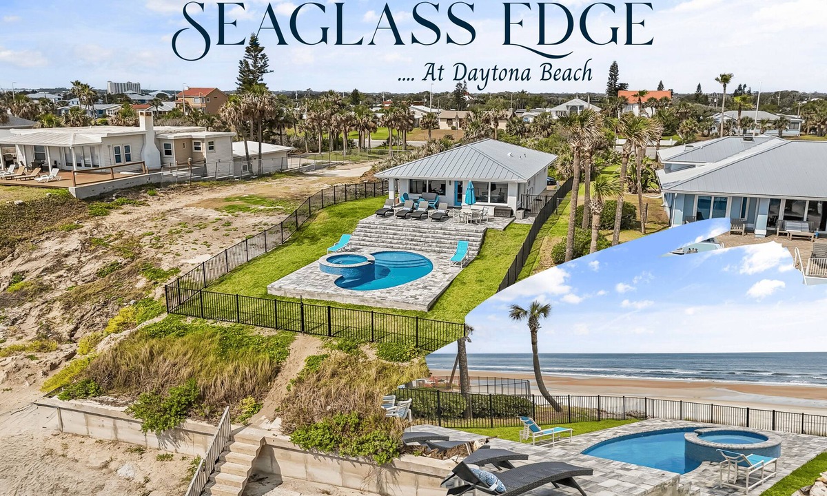 Daytona Beach Shores House | Breathtaking Oceanfront Daytona Beach Pool Home! Views Like Never Seen Before!