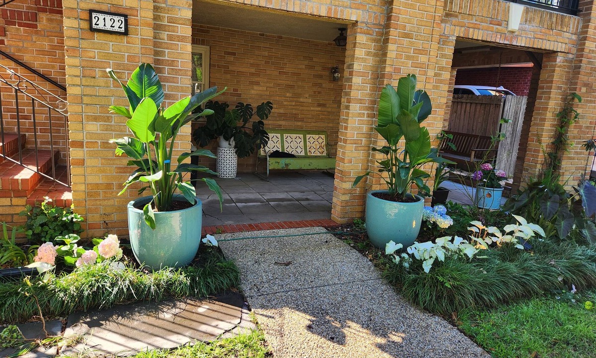 Leonidas House | Comfy on Carrollton Avenue dog friendly on streetcar line!