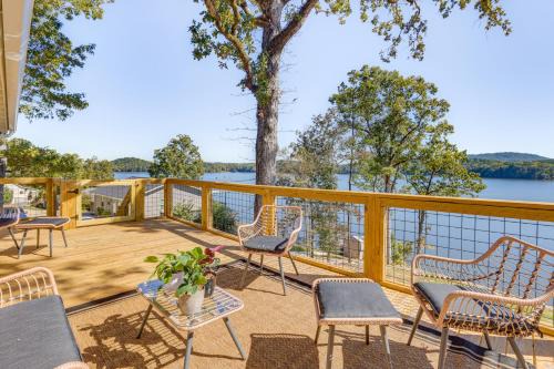 Shelby House | Decks & Boat Dock: 'The View on Lay Lake!'