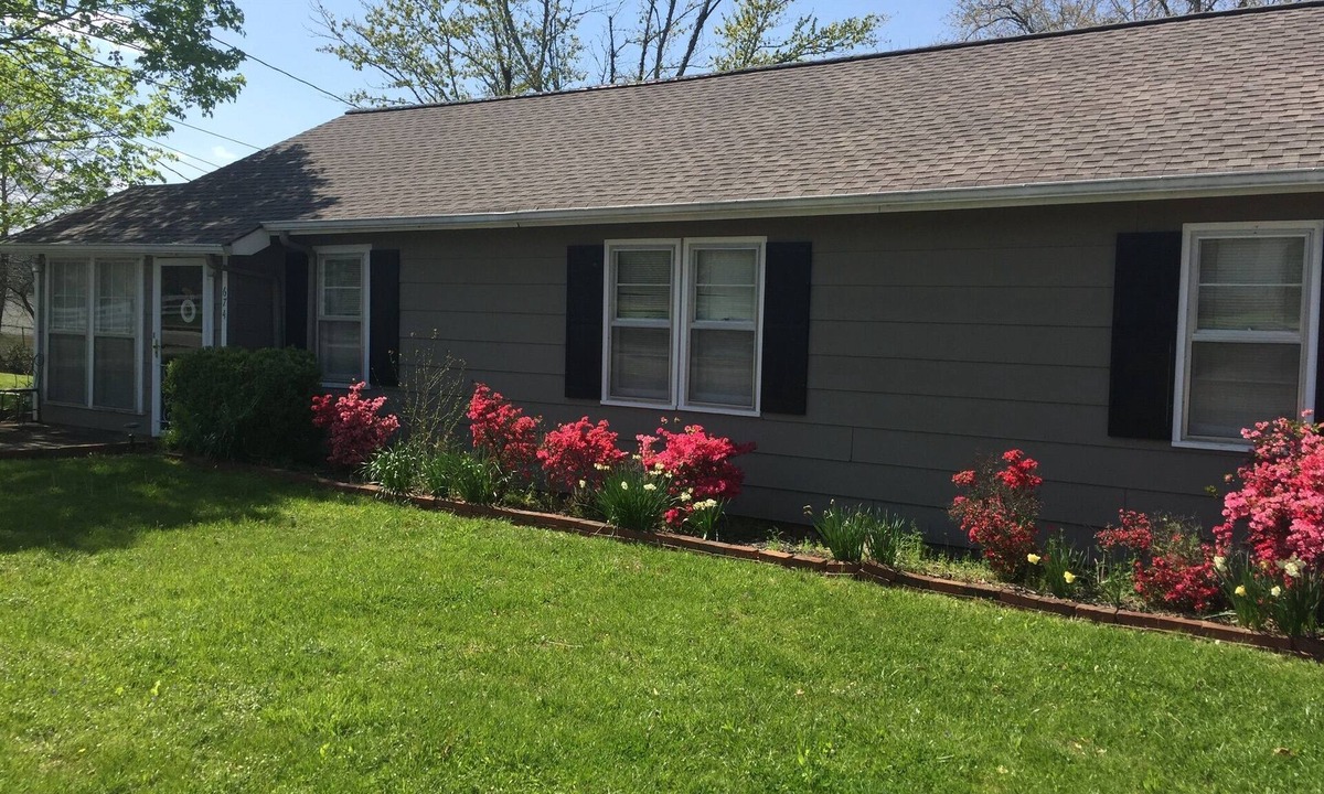 Blue Ridge House | Downtown in this cozy pet and family friendly mid century cottage