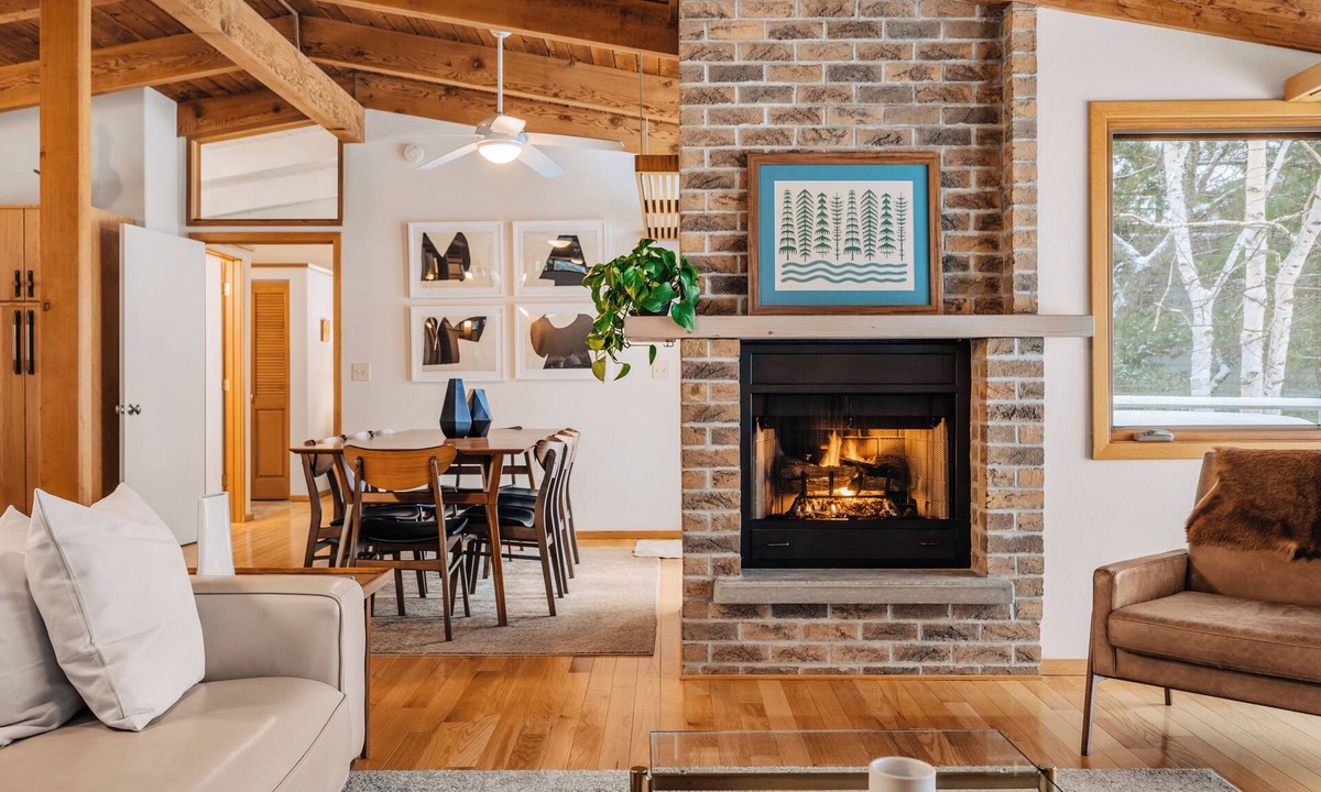 Northport House | Dune Ranch | Private Lake Michigan Beach + Fire Pit | Cathead Bay