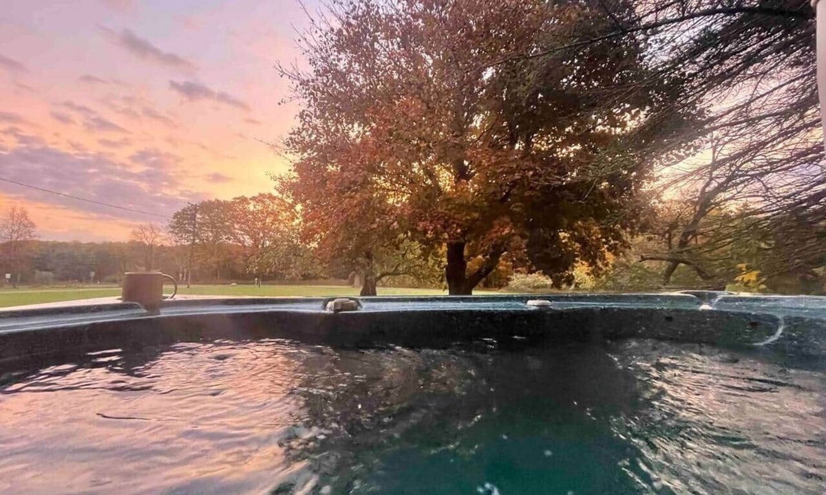 Harrison House | Entire modern farmhouse with year round hot tub.