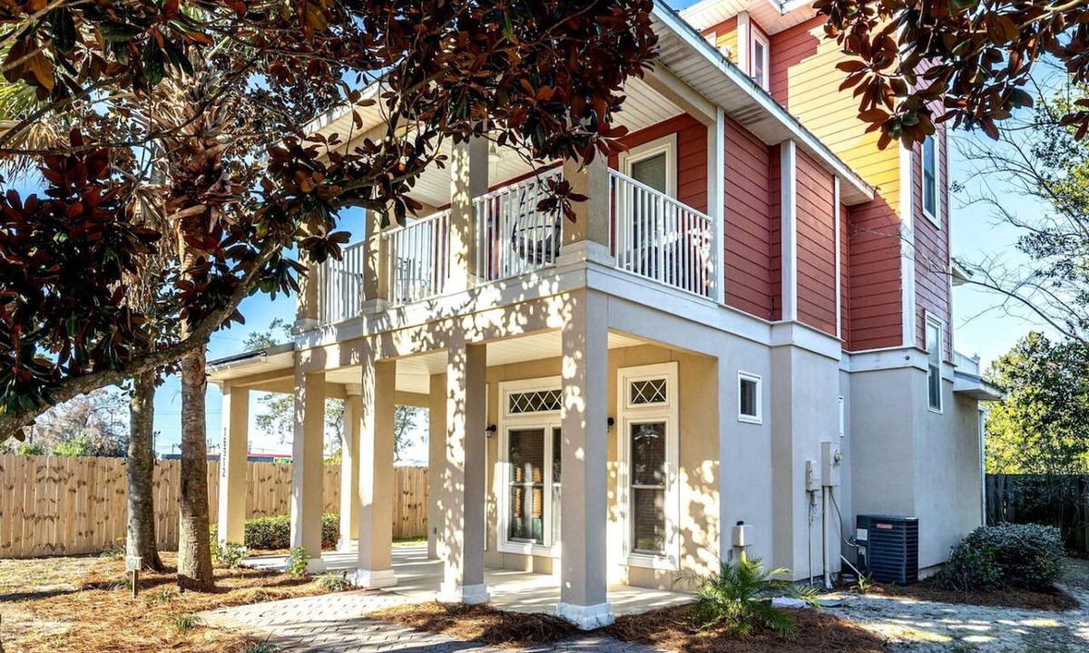 El Centro Beach Cottage | Family-Friendly Beach Home with Playground & BBQ Patio near Panama City Beach Shoreline & Pier Park, Panama City Beach, Florida