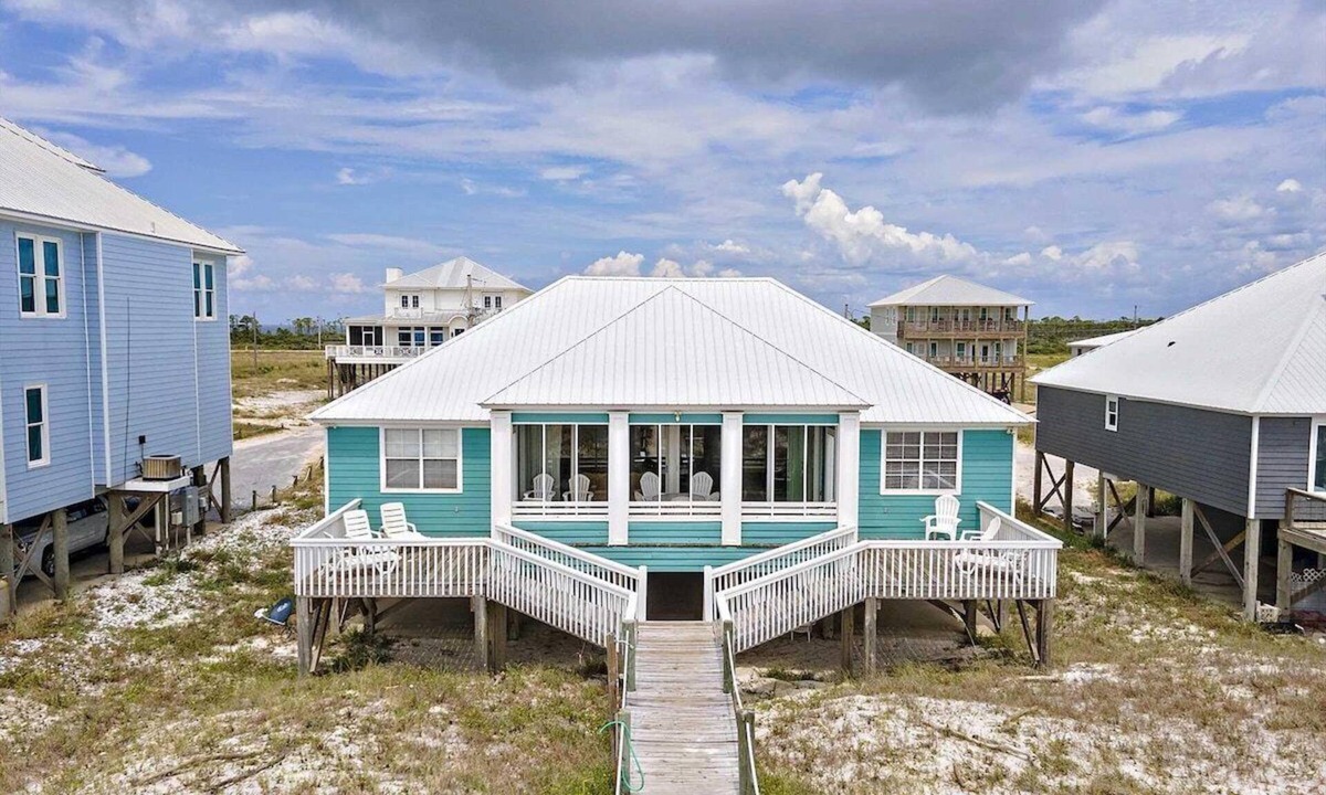 Southpointe House | Fort Morgan 4 bedroom 4 bath beachfront house with stunning views by Prickett Properties