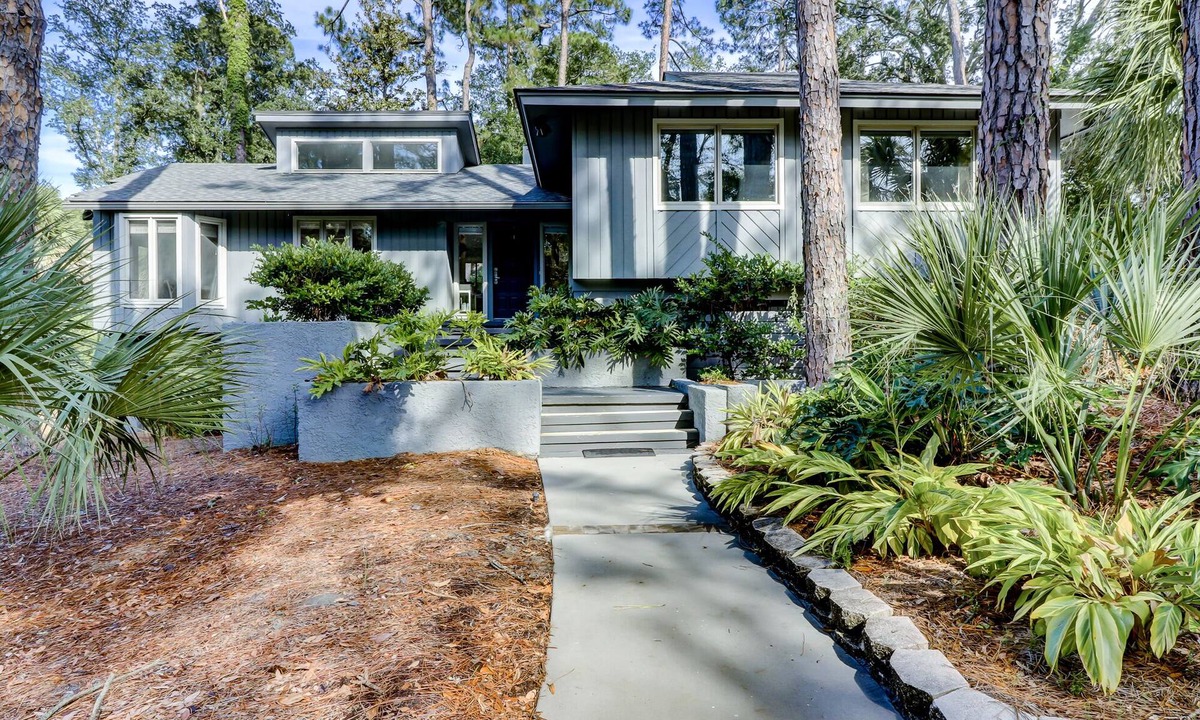 Sea Pines House | Four Bedroom Sea Pines Home with Private Pool ~ 5 Minute Walk to the Beach!