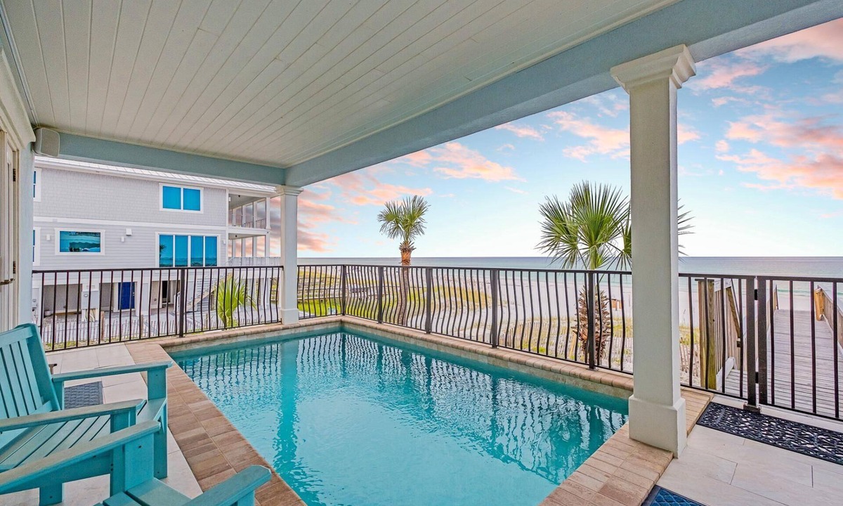 Tang-O-Mar House | Gulf-Front Retreat with Pool and Private Neighborhood Beach Access