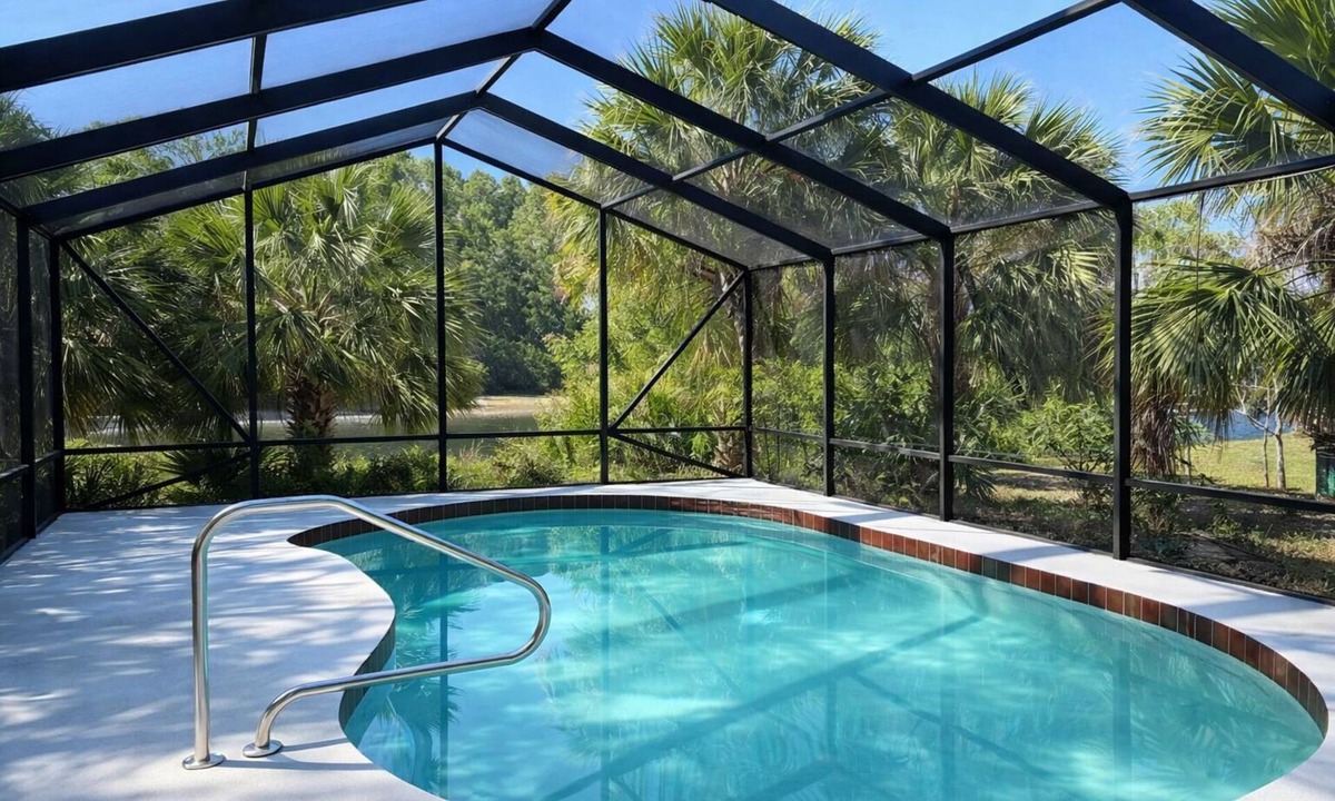 Saint Augustine Shores House | Heated pool home with a lake view!