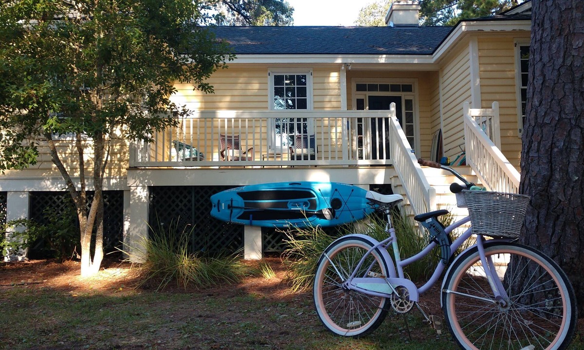 Melrose on the Beach Cottage | JonBie Tides End Private Marsh side Setting with Ocean view