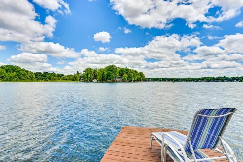Battle Creek House | Lakefront Family Retreat in Battle Creek w/Dock