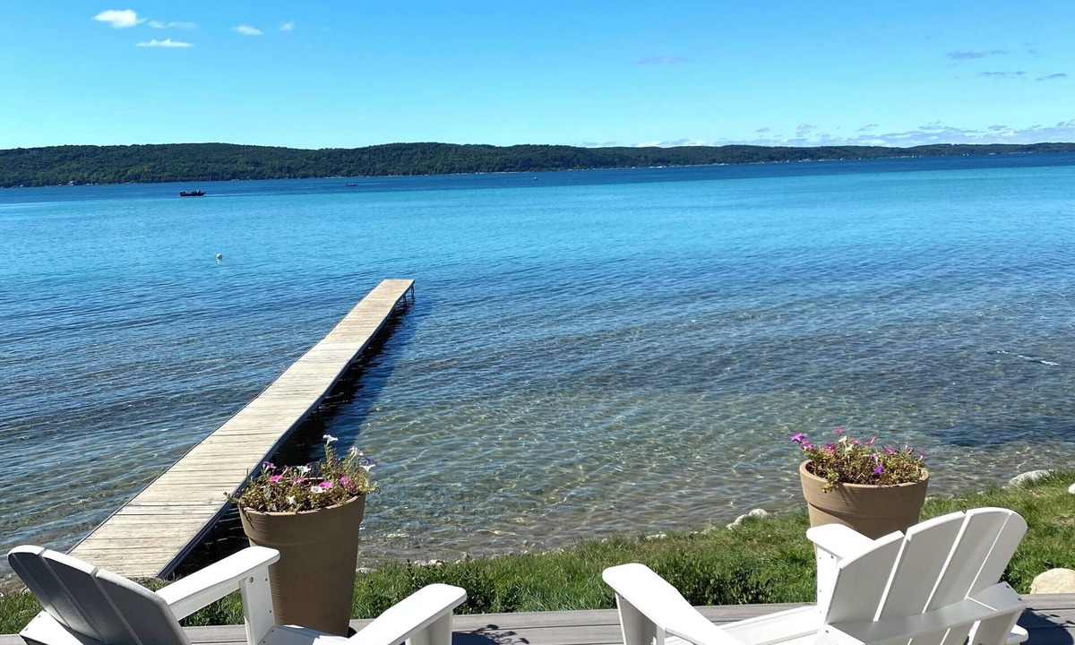 Lake Township House | Lakefront Home on Beautiful Crystal Lake w/Direct Frontage & Water Toys!