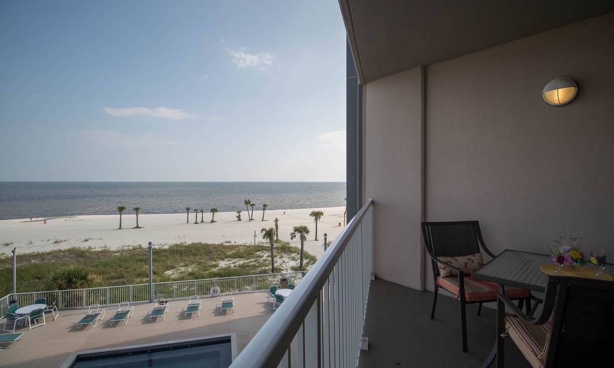 Biloxi Condo | Life's At Ease With An Ocean Breeze! Biloxi's Only Condo Directly On Beach!