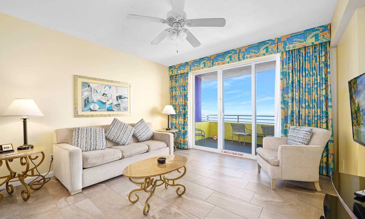 Brush - Stewarts Condo | Luxury 11th Floor 1 BR Condo Direct Oceanfront Wyndham Ocean Walk Resort Daytona Beach | 1106