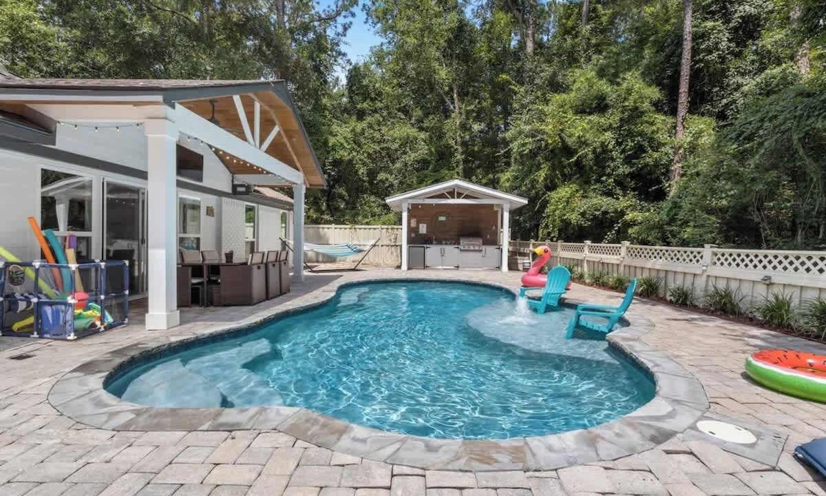 Ocean Springs House | Luxury Bayou Experience with Pool and Outdoor Kitchen
