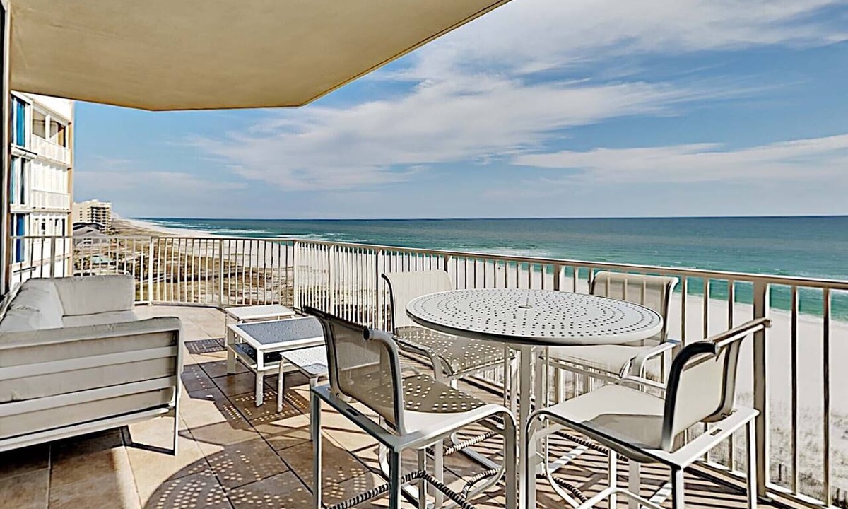 Ono Island Condo | Mediterranean #601E | Gulf Front Condo, Pools!