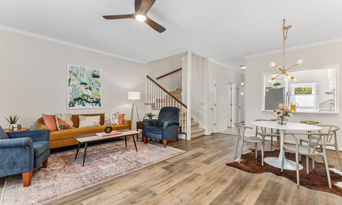 Columbus House | NEW Trendy Midtown Vibes Townhouse, Fenced Yard