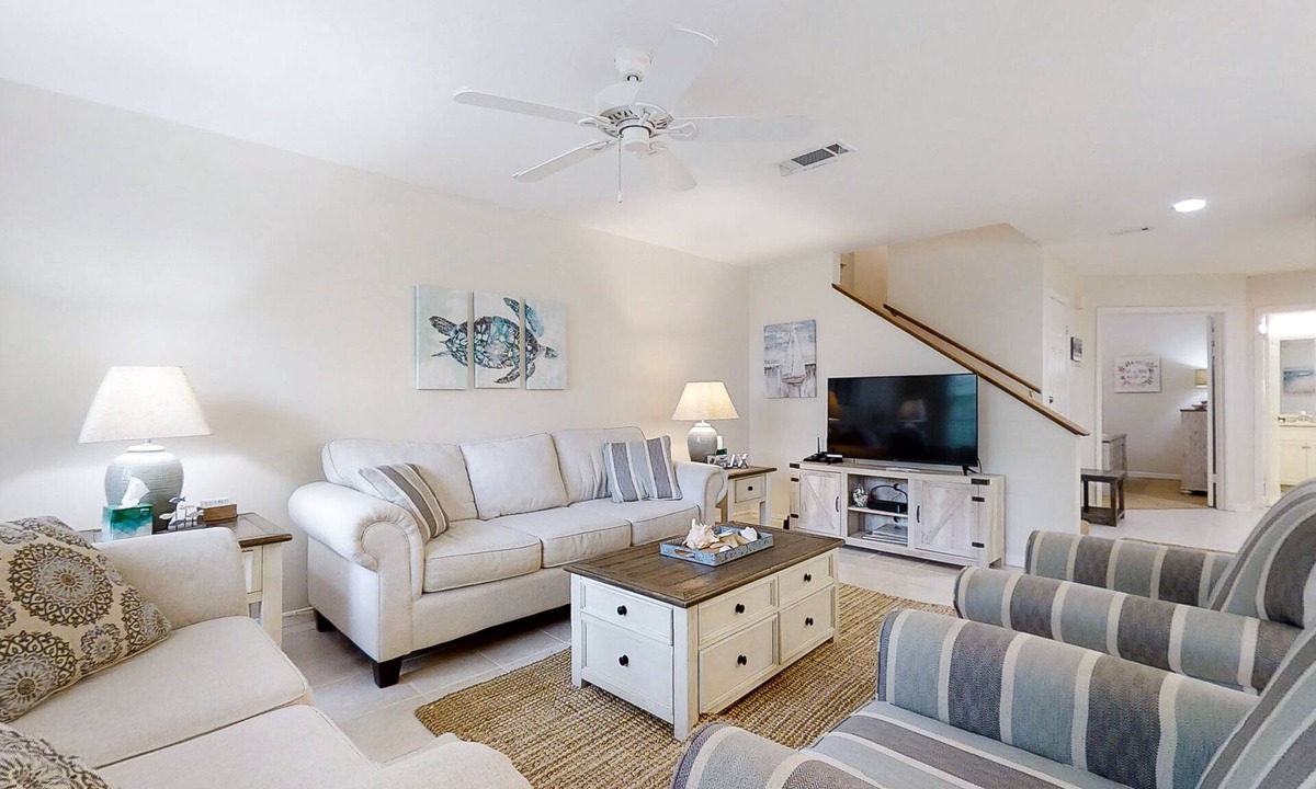 Amelia City House | Newly Renovated Summer Beach Village Home with Patio, WiFi & Shared Pool