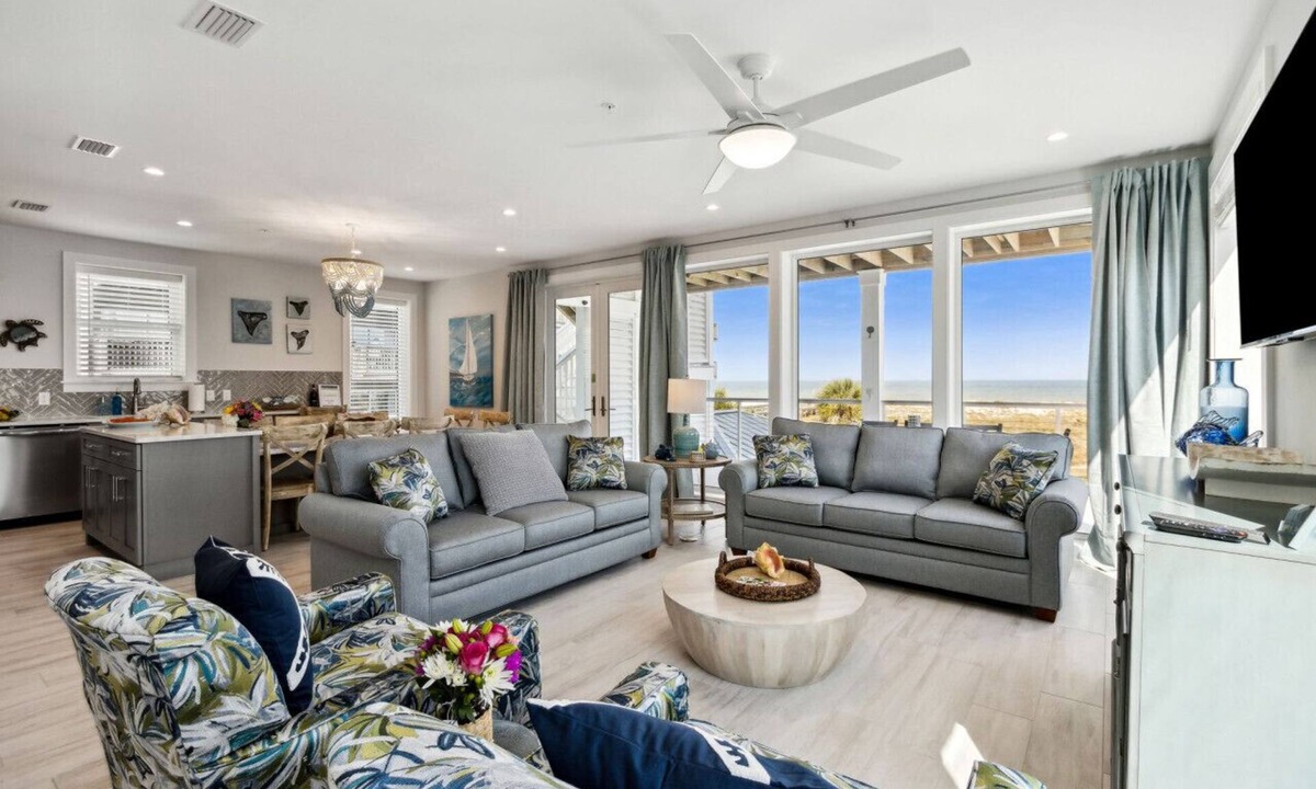 Fernandina Beach Villa | Ocean Lookout #2 | Heated Pool | Beachfront Deck | Stunning Ocean Views