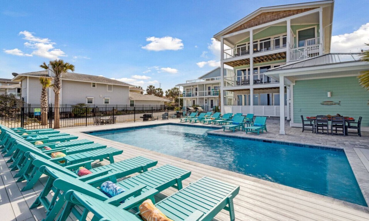 Fernandina Beach Villa | Ocean Lookout #1 | Heated Pool | Beachfront Deck | Stunning Ocean Views