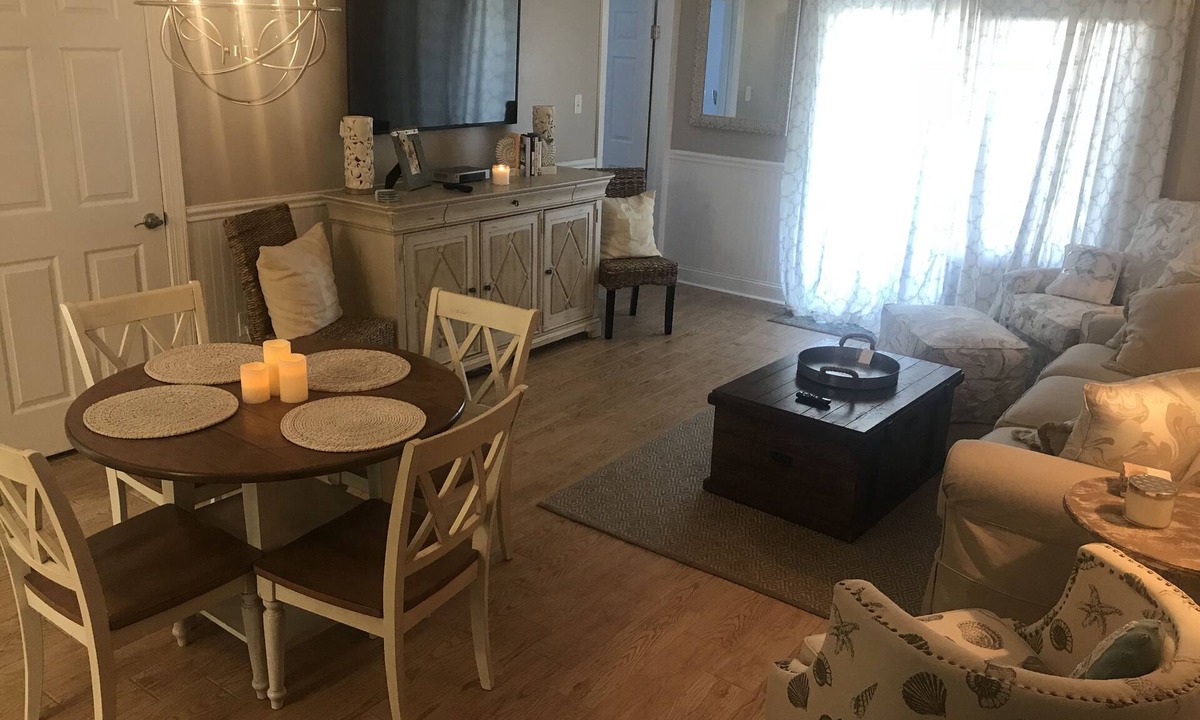 Tybee Island Condo | One of the best newly renovated units in the complex.Partial ocean and pool view