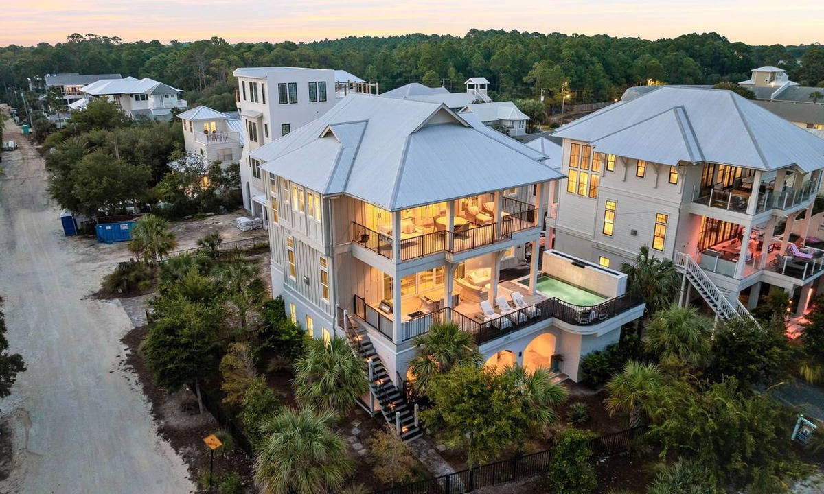 Seagrove Beach House | One Second Away|Easy Beach Access|Gulf Views|Private Pool