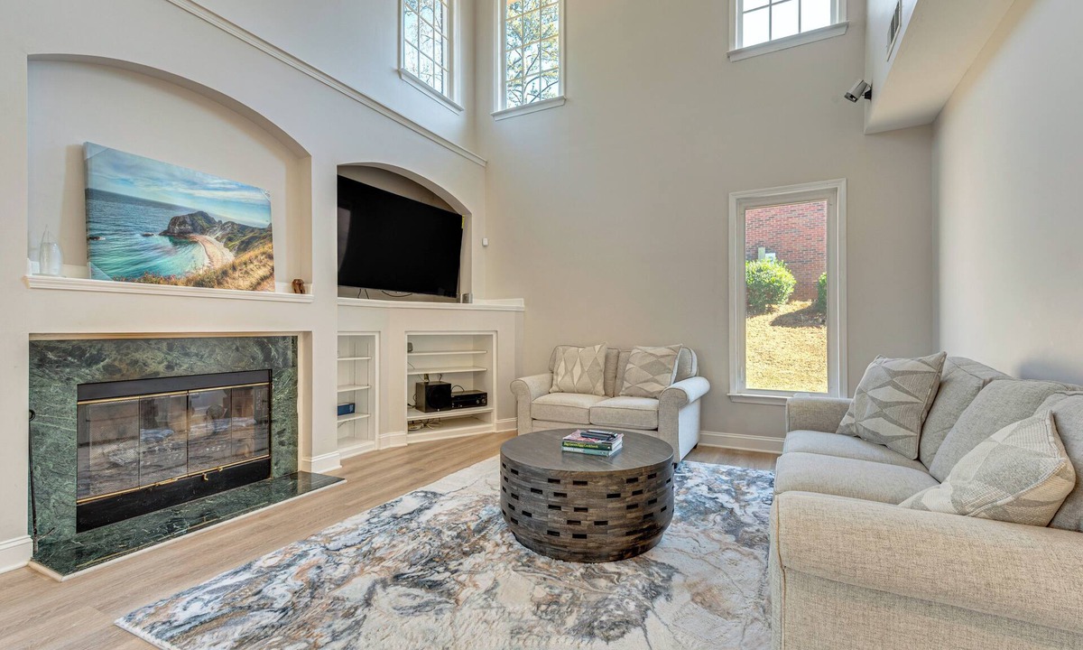Stone Mountain House | Outdoor Kitchen! Spacious Stone Mountain Retreat