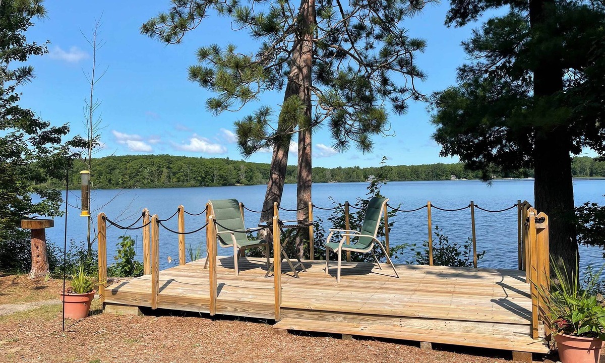 Interlochen Cabin | Pine Ridge Resort Cabin on Bass Lake w/Dock!