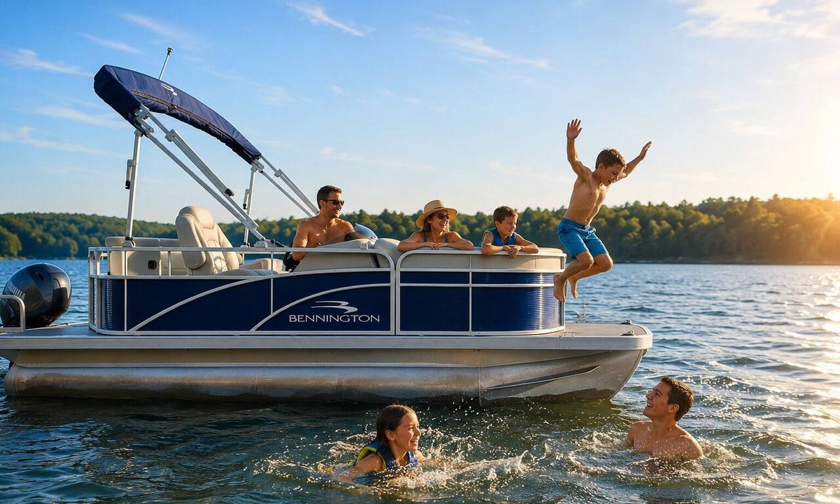 Interlochen Cottage | PONTOON NOW INCLUDED! Waterfront Duck Lake Cottage Interlochen, Traverse City!