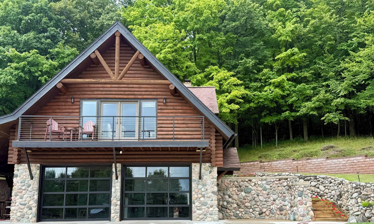 Rapid City Cabin | Private Cabin with Lake Views Near Torch Lake, Fire Pit & Boat Parking