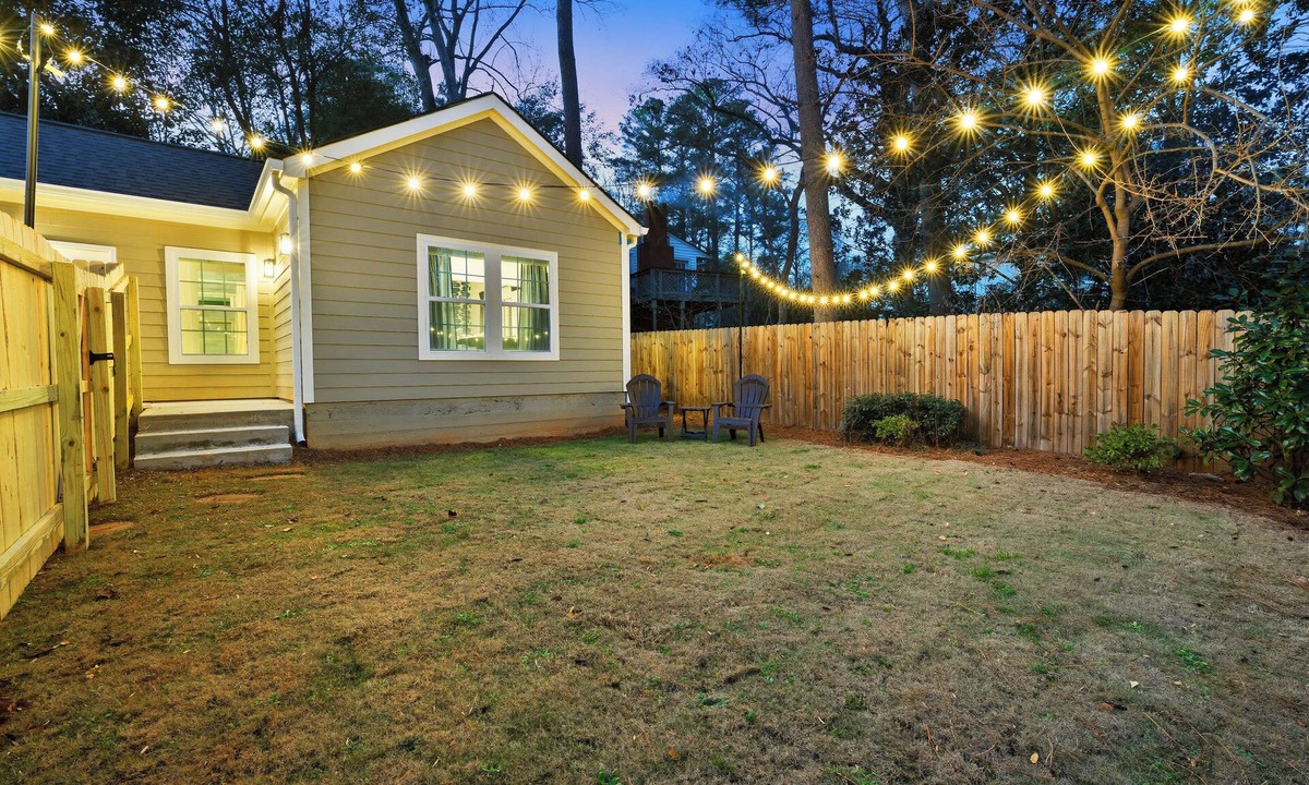 Decatur House | Private Home w/Fenced Yard, King Bed & Workspace, Decatur