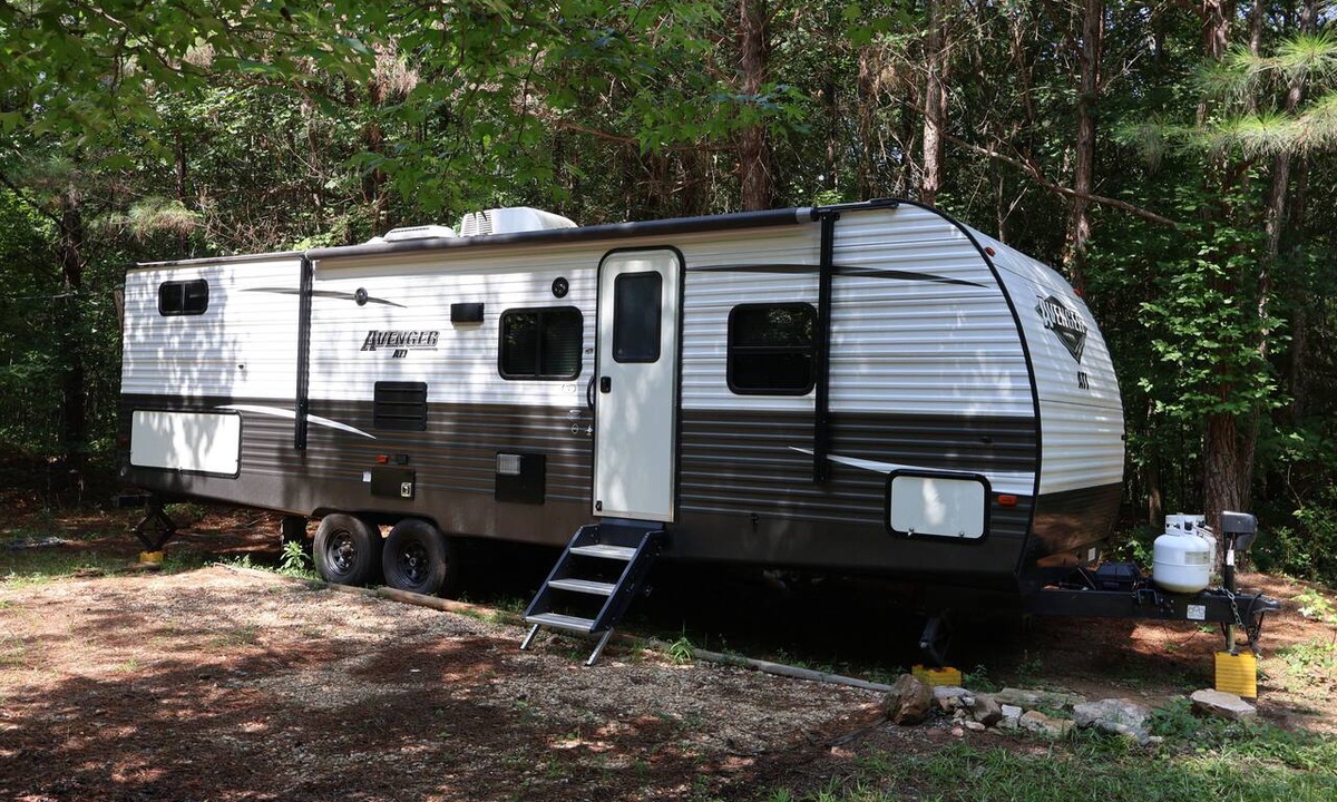 Pike County RV Rental | Private Peaceful Getaway with 2-bedroom Camper on a 5 acre pond