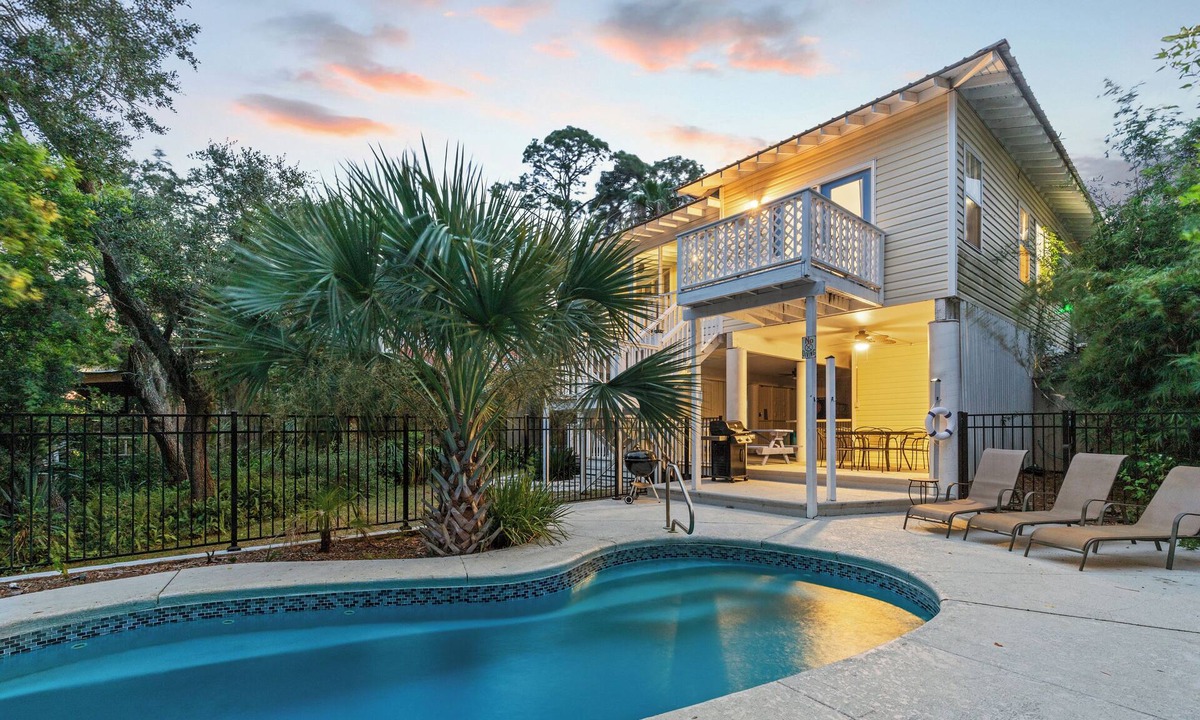 Tybee Island House | Private Pool, Stunning Marsh Views, Pet Friendly