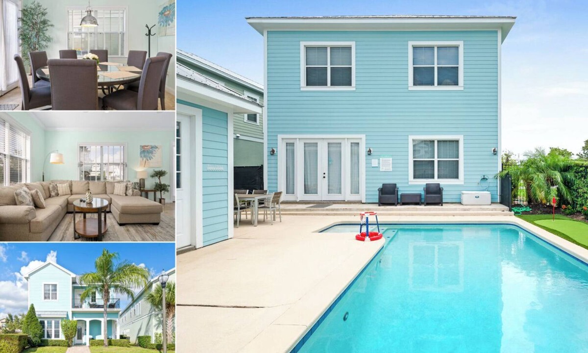 Reunion House | Private Pool with Golf Putting | 8 Miles to Disney