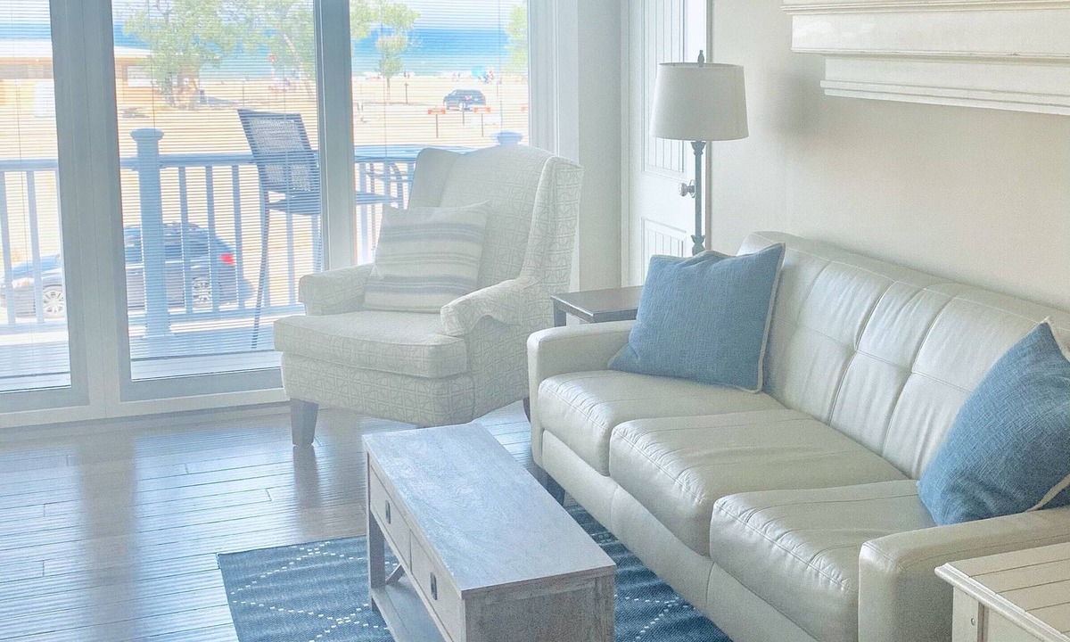 Grand Haven Condo | Right across from Beach and Grand Haven Pier! Beautiful Lake and Sunset Views!