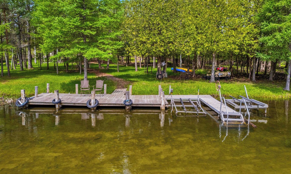 Bellaire House | Riverfront House with Private Dock, Kayaks