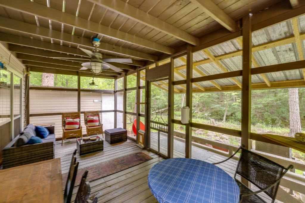 Titus House | Rustic Creekside Cabin w/Access to Jordan Lake