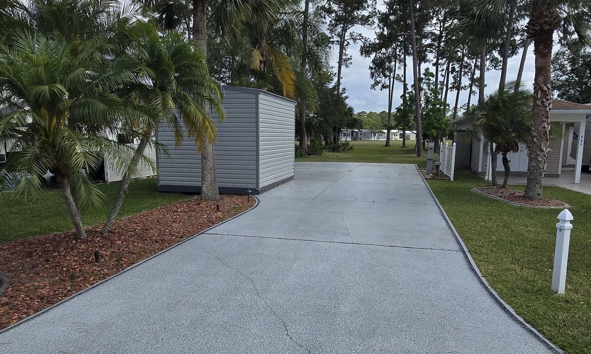 The Great Outdoors Resort | RV Site for Rent at The Great Outdoors Resort backed up to the 14th green