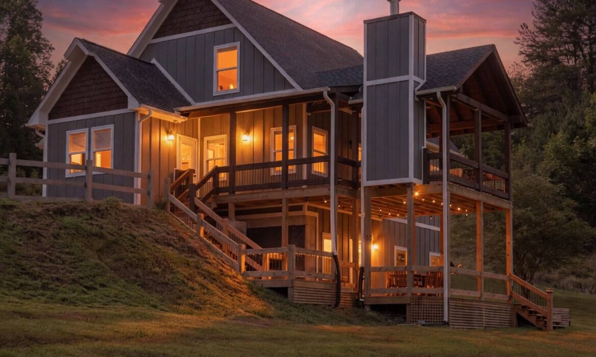 Morganton Cabin | Starry Meadow - Where Mountains Meet the Milky Way