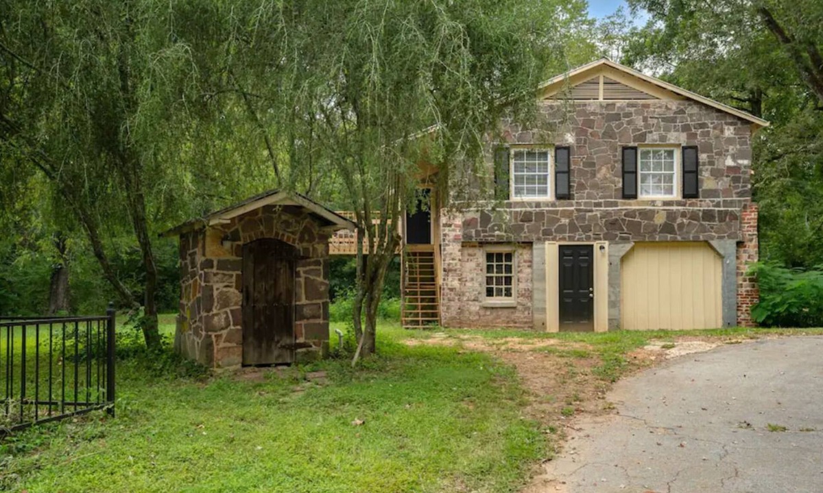 McCalla Cabin | Stone Cottage Convenient to UA, Hoover Met, Golf