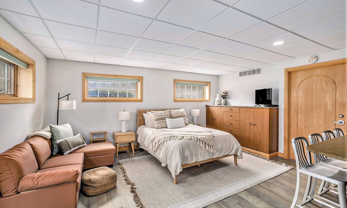 Frankfort Apartment | Studio Apartment on Main Street across from Betsie Bay public marina and park