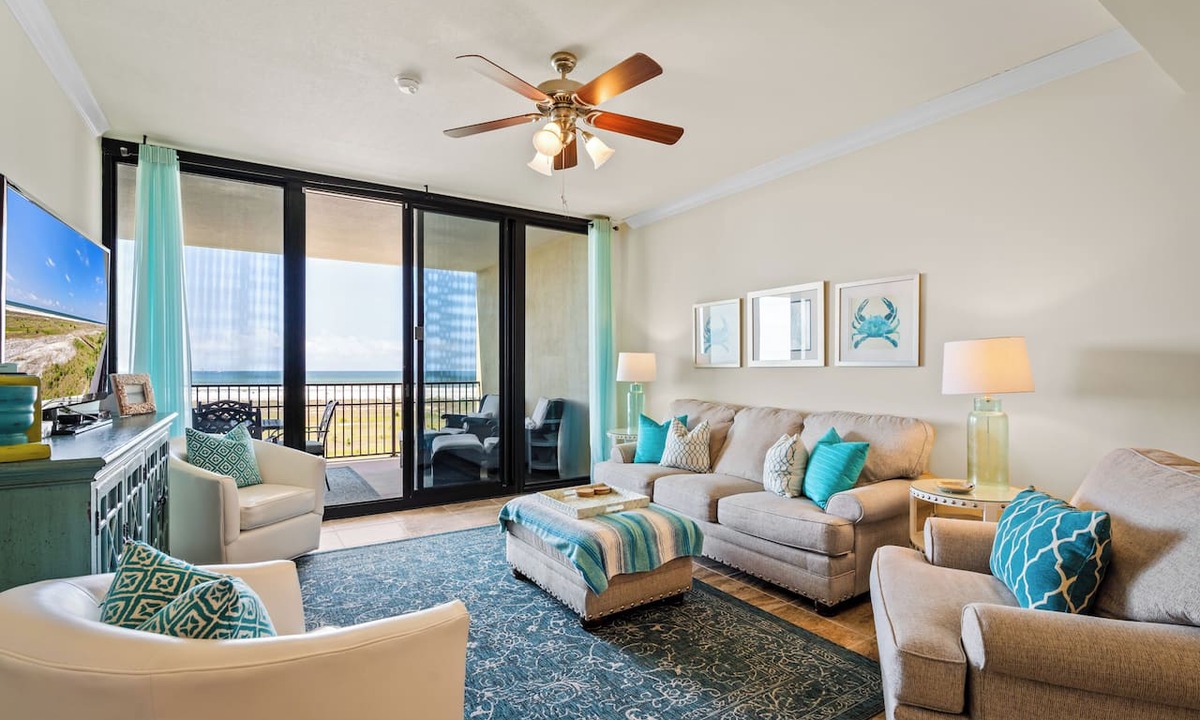 Dauphin Island Condo | Stunning gulf-front condo with indoor & outdoor pool