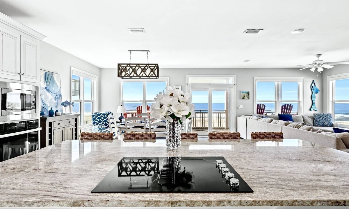 Cape San Blas House | Stunning Gulf-Front Sunset! Private Heated Pool, Elevator, Fully-Stocked Kitchen