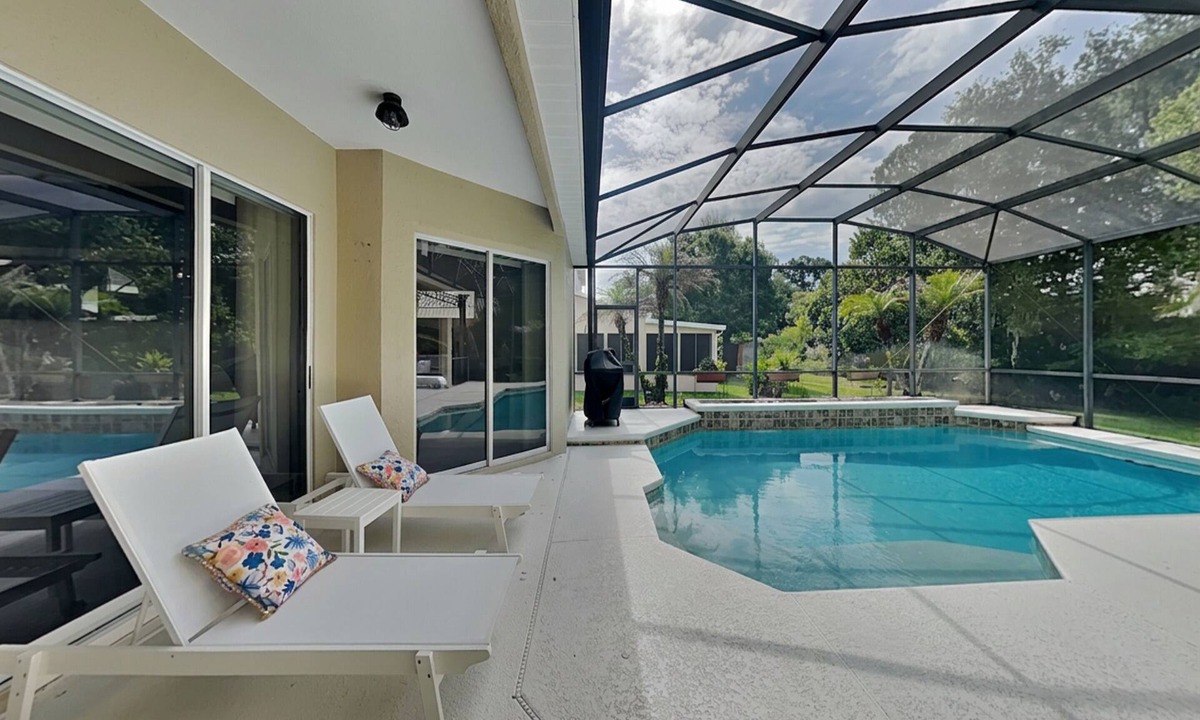 Port Orange House | Sunrise Paradise | Poolside Escape + Game Room!