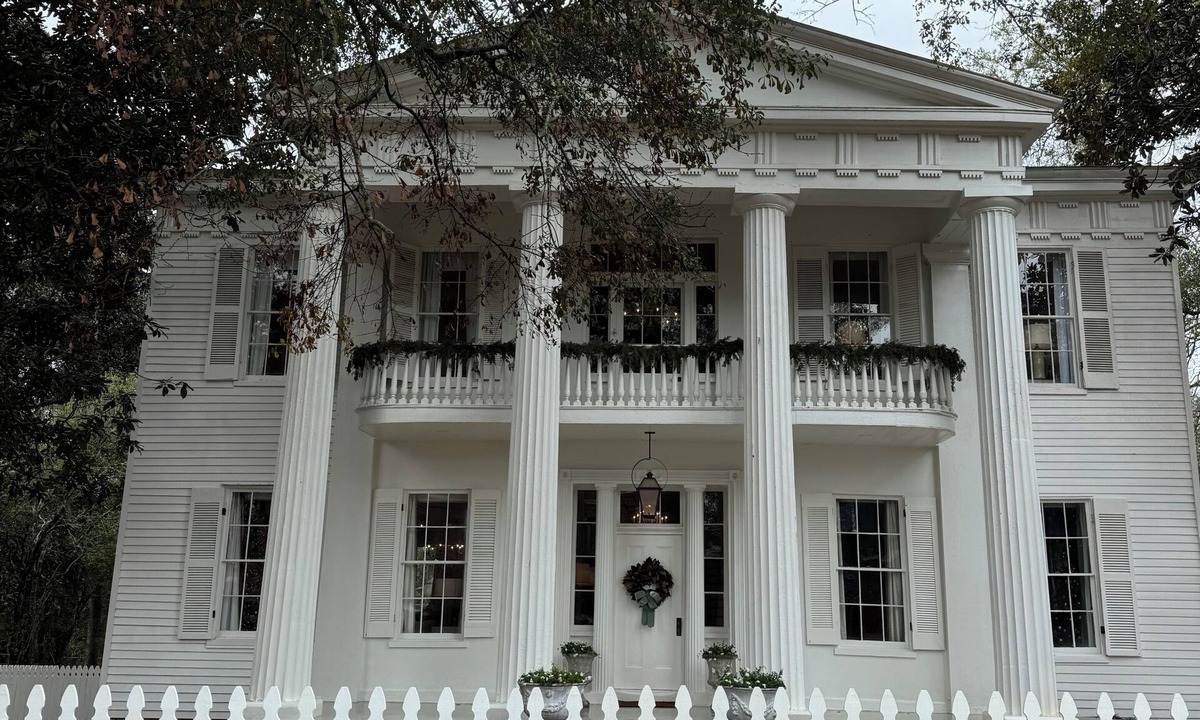 Jackson House | The 1832 Jackson House in the Feliciana Hills